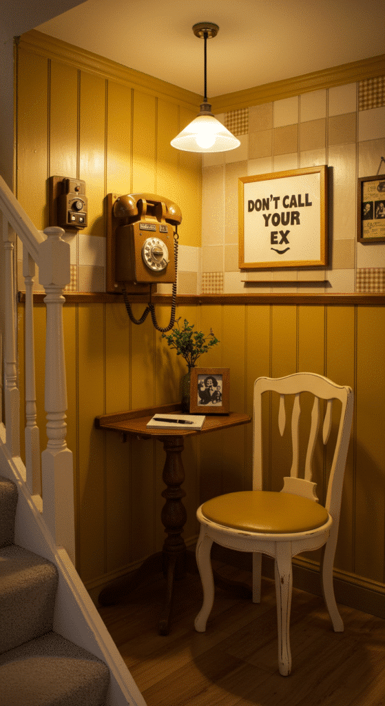 Vintage Telephone Niche