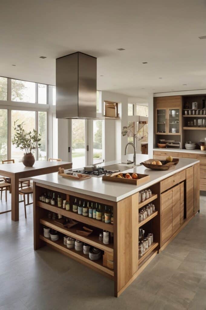 Island Flip-Out Pantry
