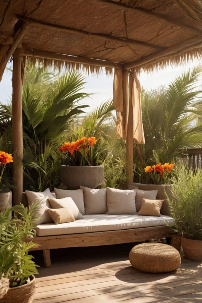 Lay Out a Sunbathing Garden