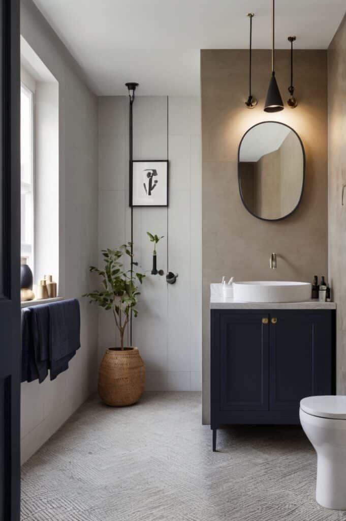 Ultra-Low Color Block With Sky-High Neutrals