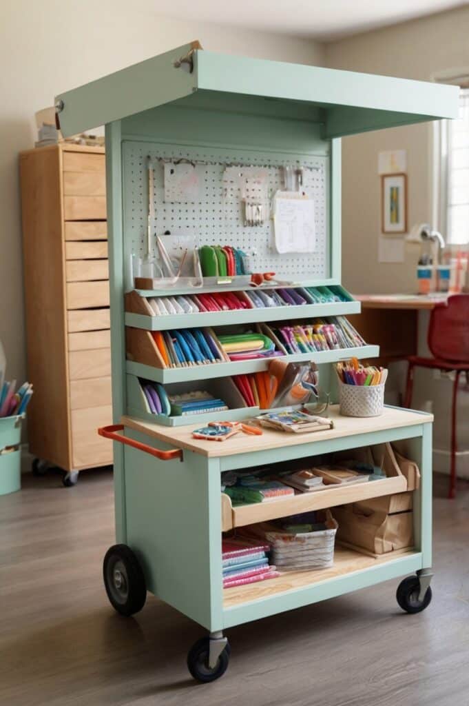 Rolling Creativity Cart Zone
