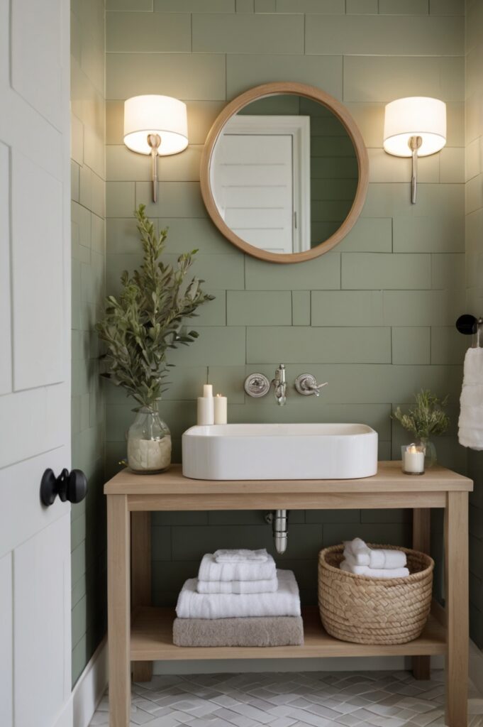 Two-Tone with a Built-In Ledge