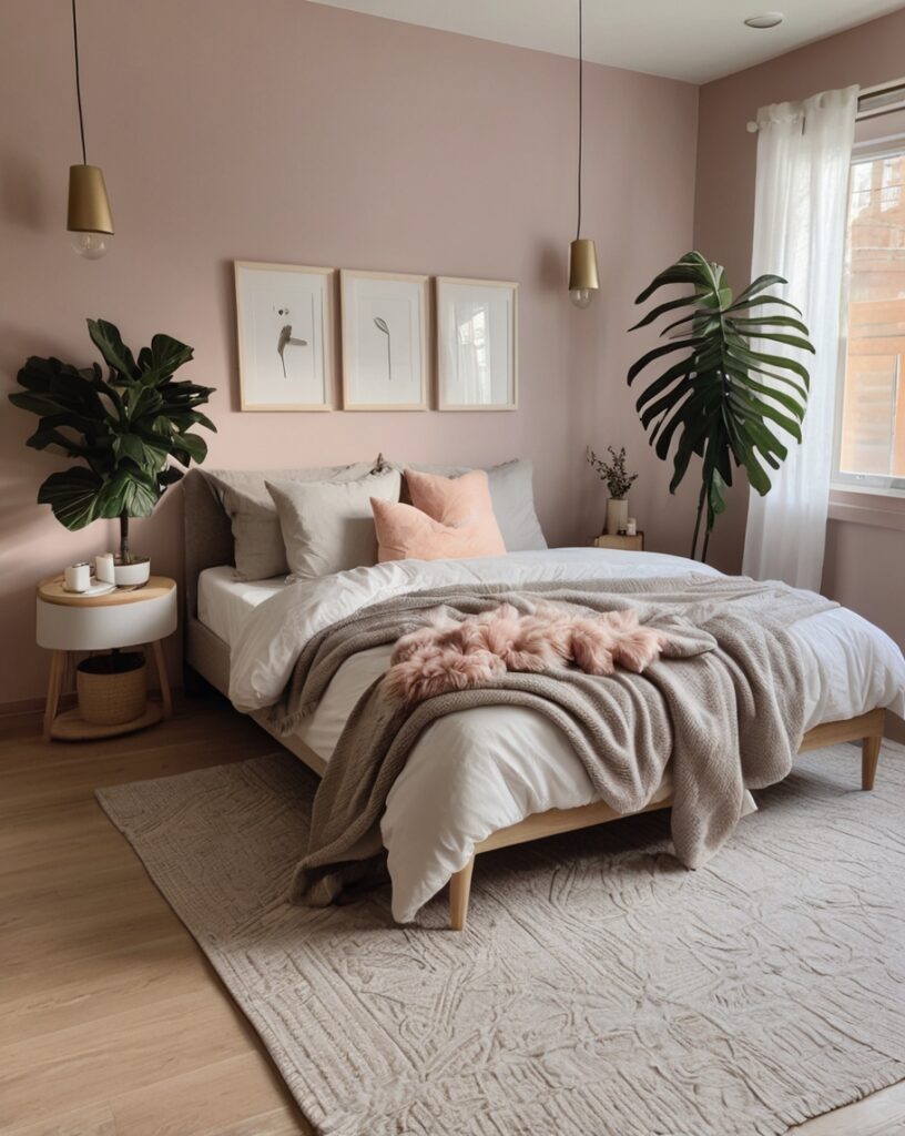 Millennial Pink & Ash Grey