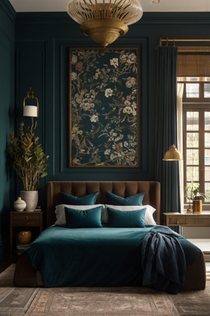 Moody Teal