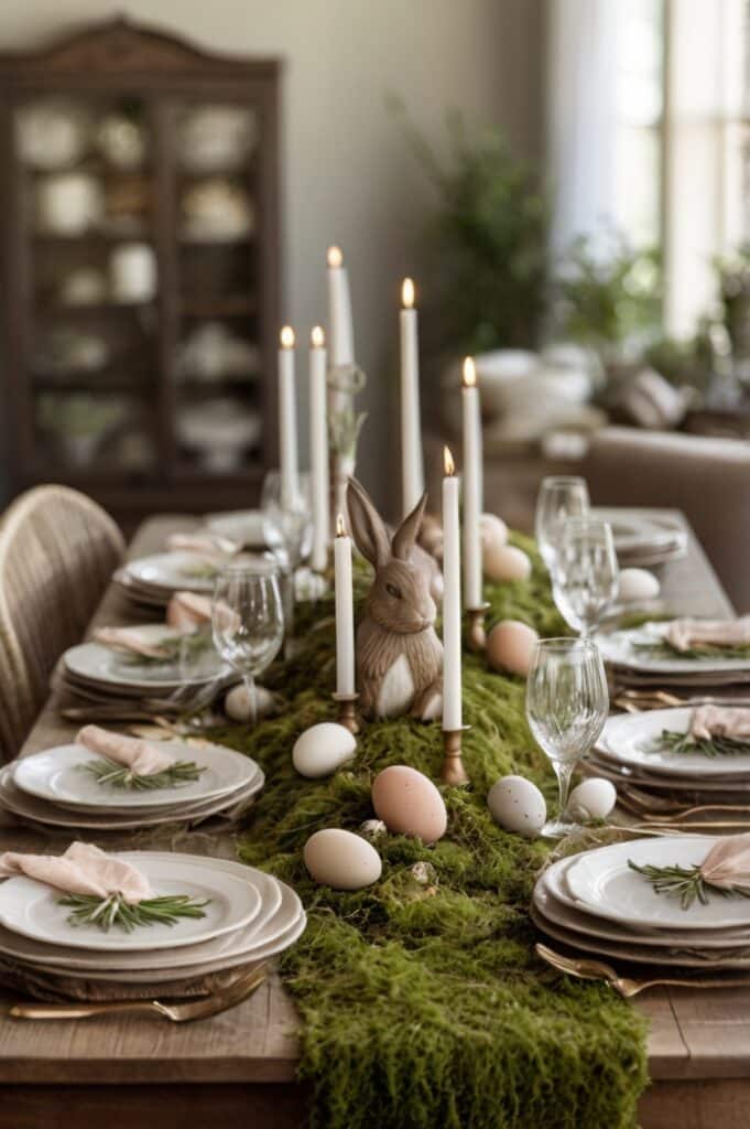 Moss Table Runner