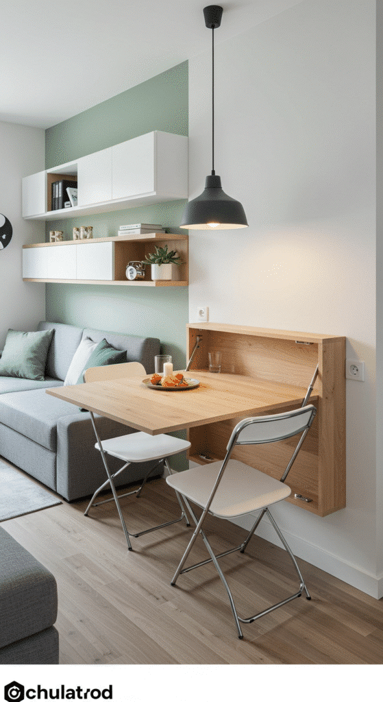 Mount a Fold-Down Table on the Wall