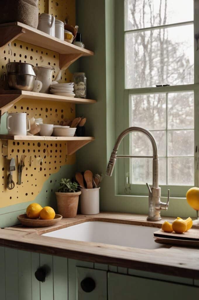 Pegboard Backdrop