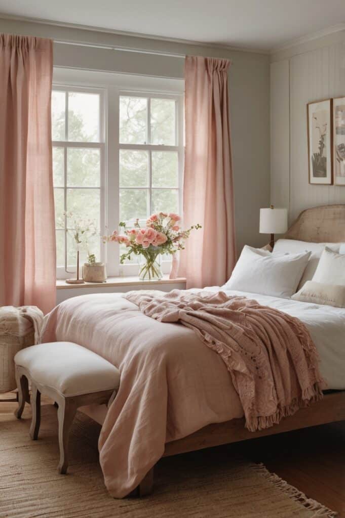 Pink Window Frames or Shutters