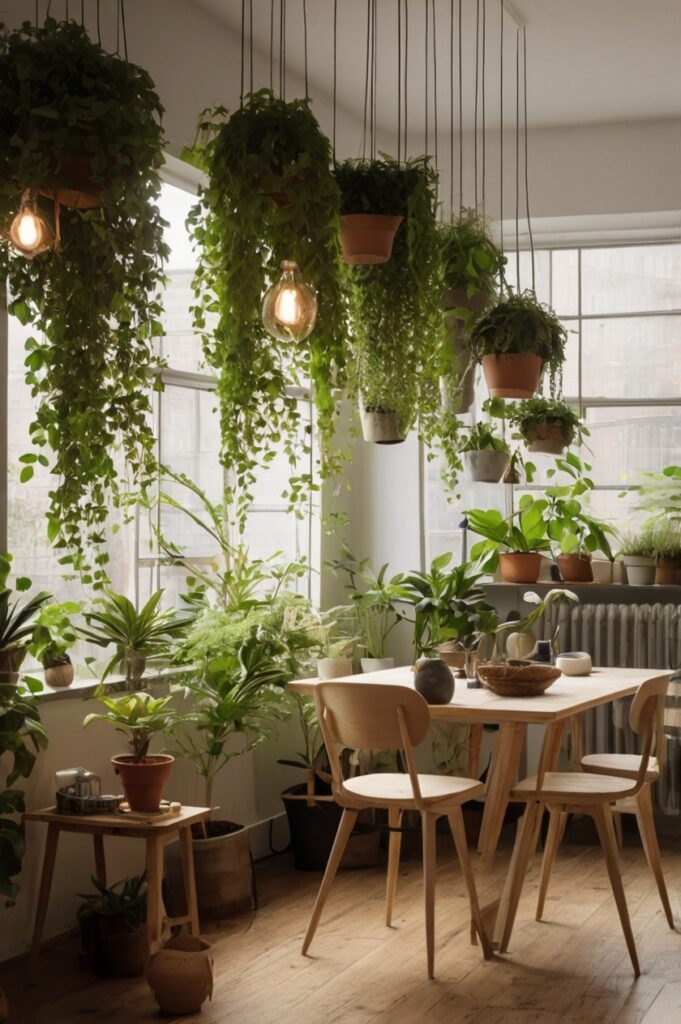 Plant Hooks From the Ceiling