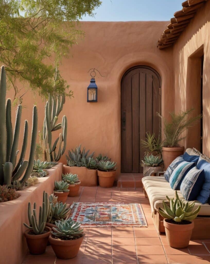 Plastic Succulent Arrangements