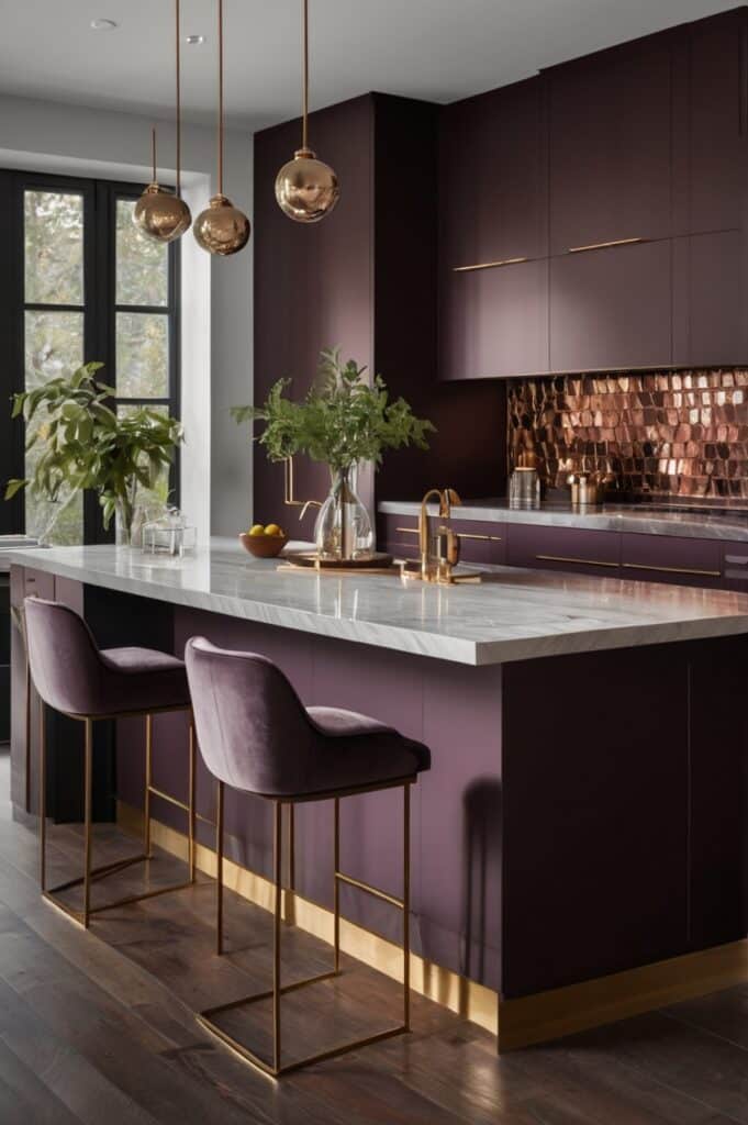 Plum & Muted Linen