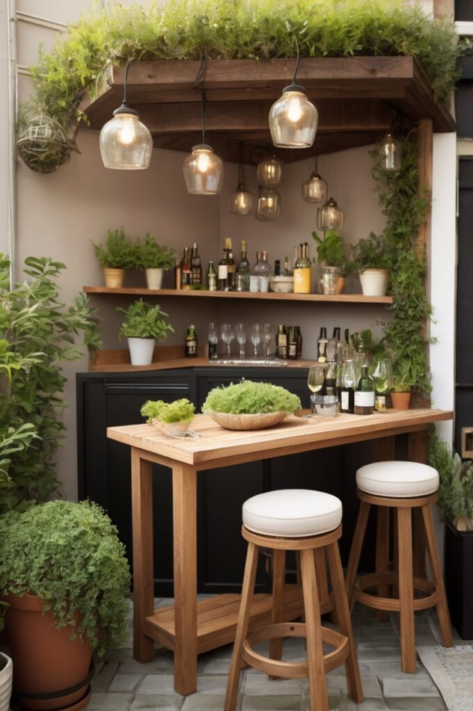 Pop-Up Garden Bar