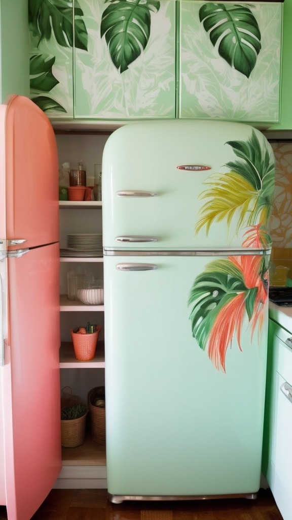 Pop of Color Cabinet