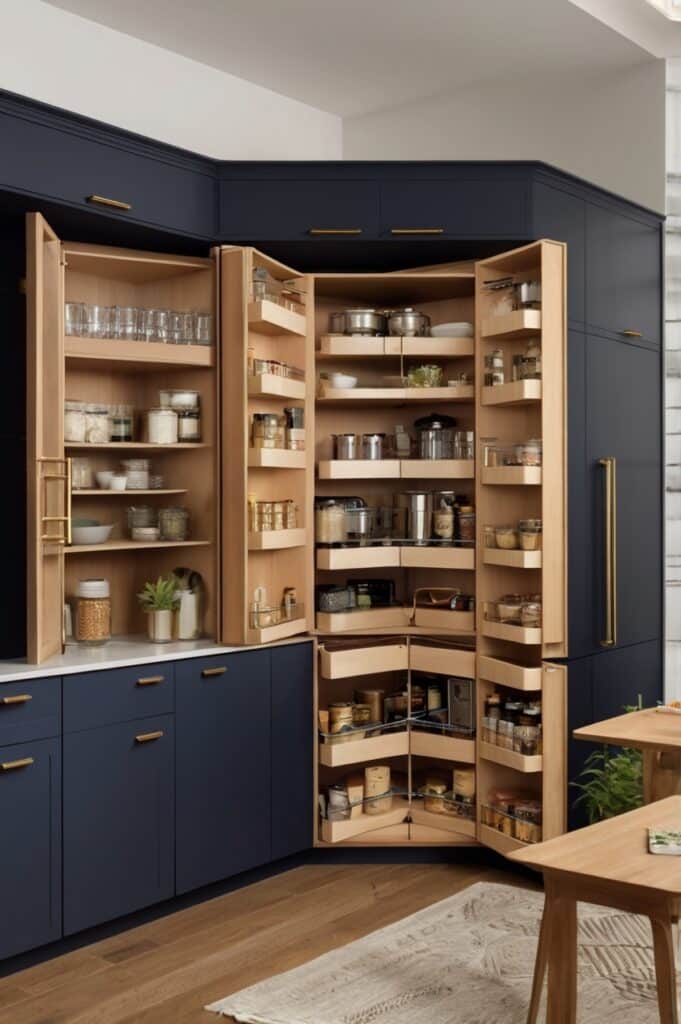 Pull-Out Corner Pantries