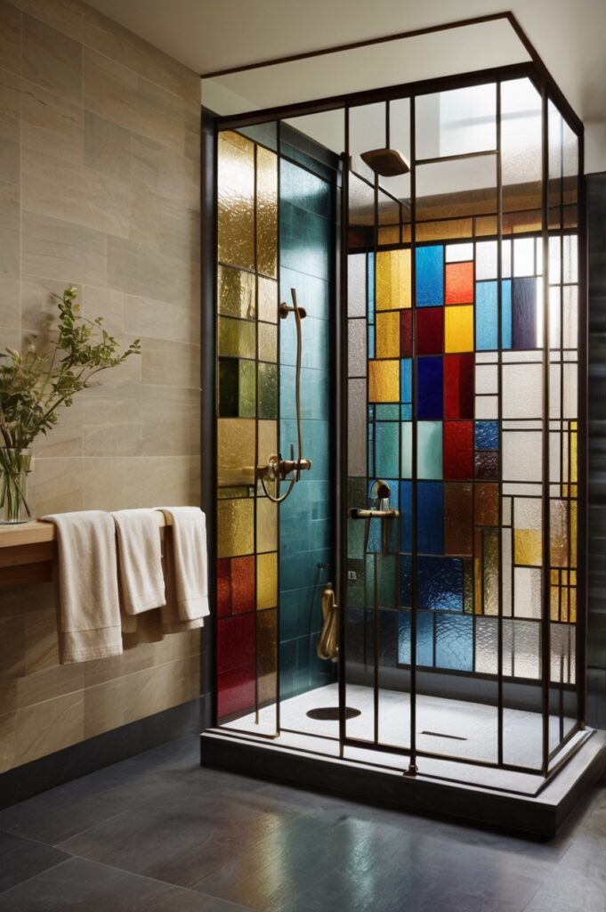 Stained Glass Statement Wall