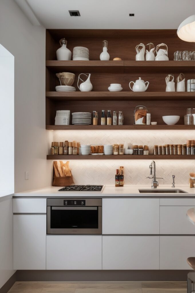 The Secret Sliding Backsplash Pantry