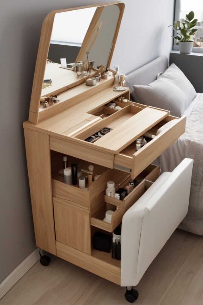 The Under-Bed Slide-Out Vanity