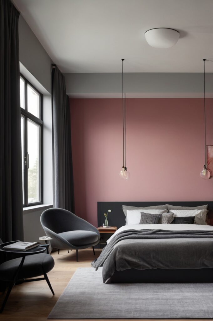 Watermelon Pink + Smokey Steel