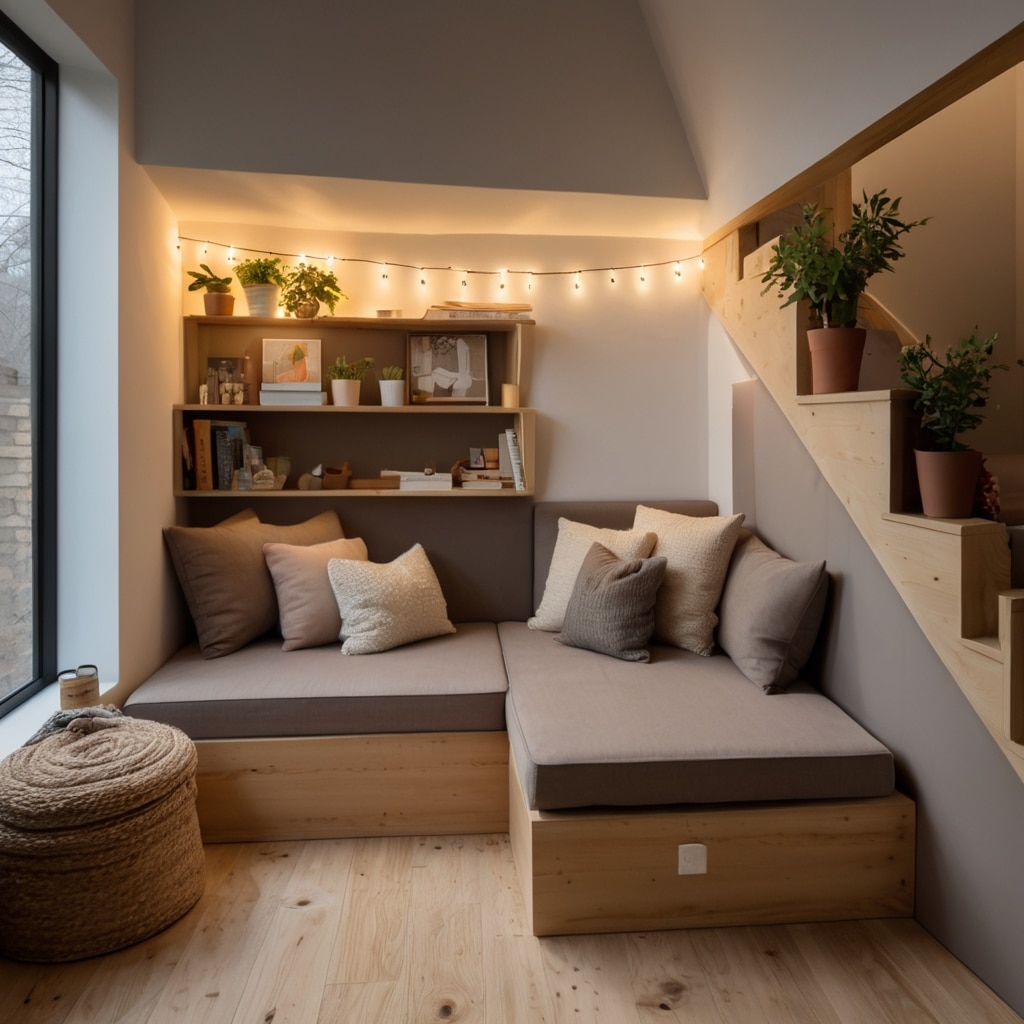 Took-in reading nook that hugs you back