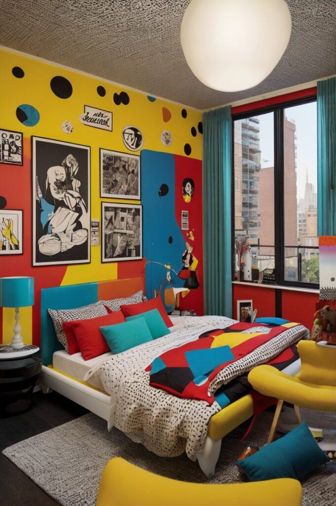 Retro Cartoon Pop Art Panels