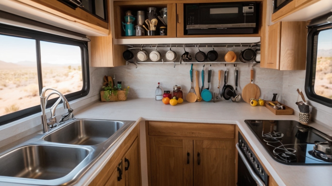 RV Kitchen Organization Ideas