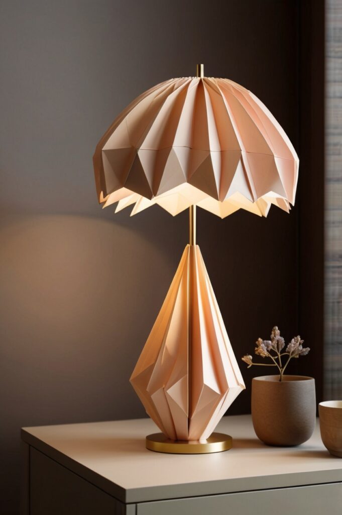 Foldable Origami Lampshade