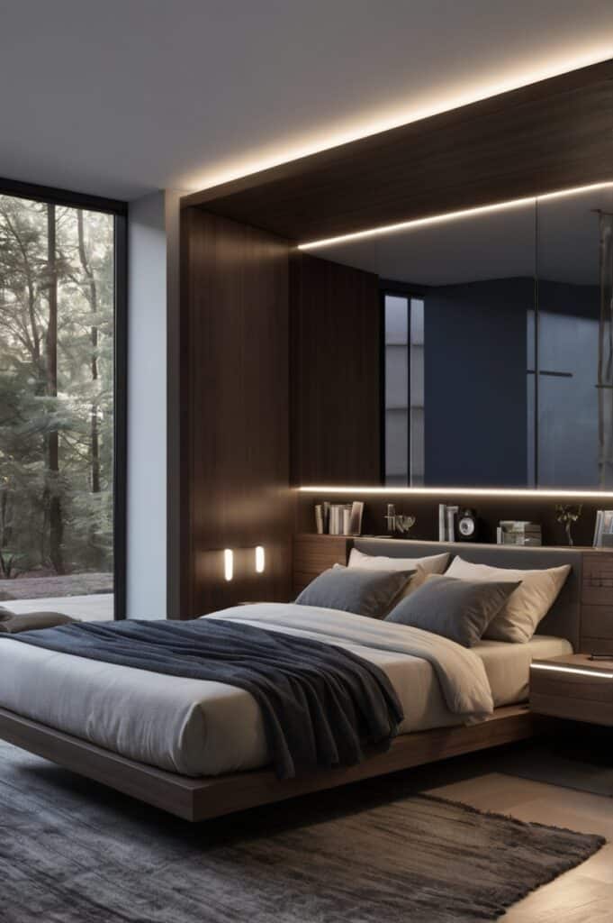 Tech-Tucked Panel Headboard 