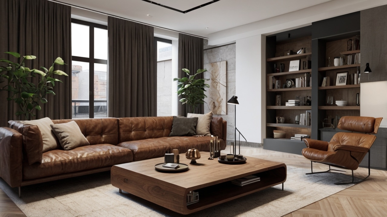 Small Masculine Living Room Ideas