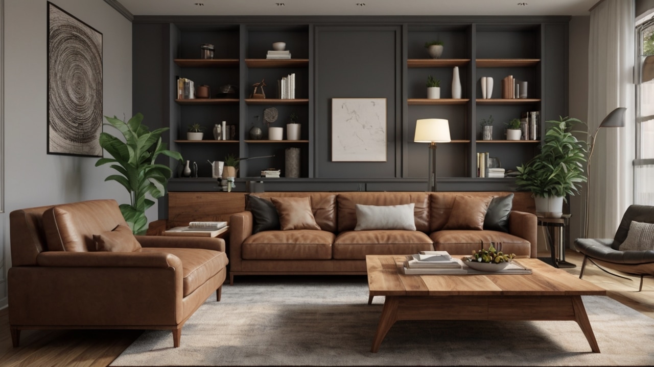 Budget-Friendly Men’s Living Room Ideas