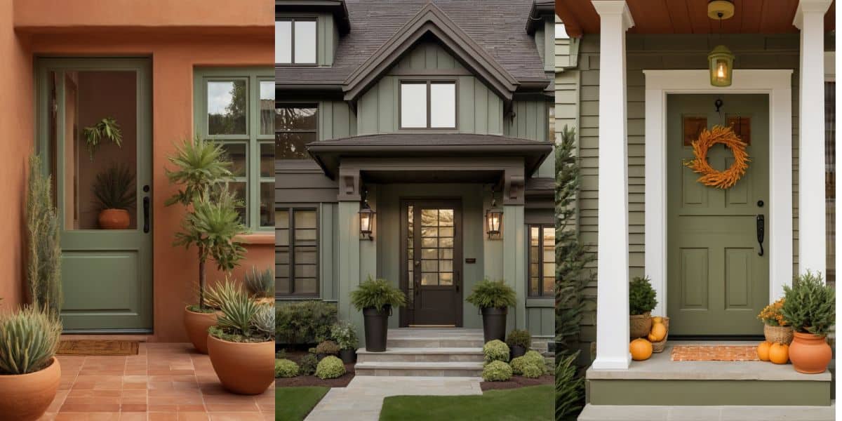 Sage Green Exterior House Color