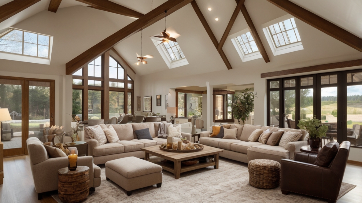 Vaulted Ceiling Living Room Ideas