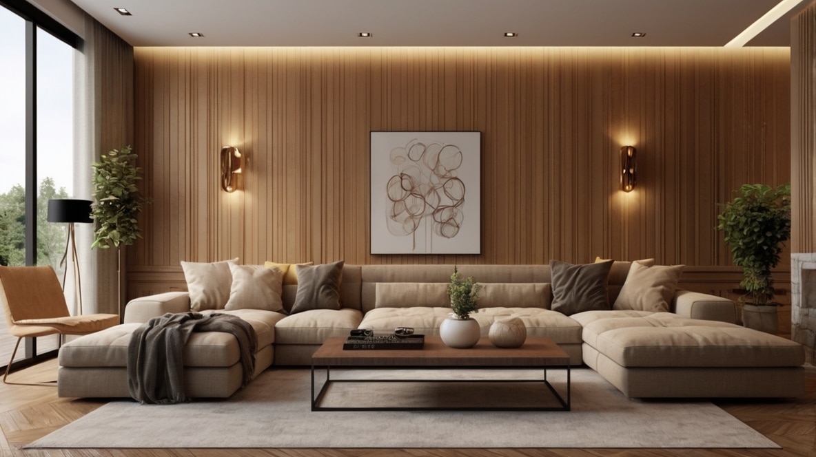 Wall Paneling Living Room Ideas