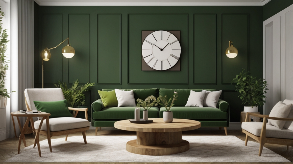 Green Accent Wall Designs