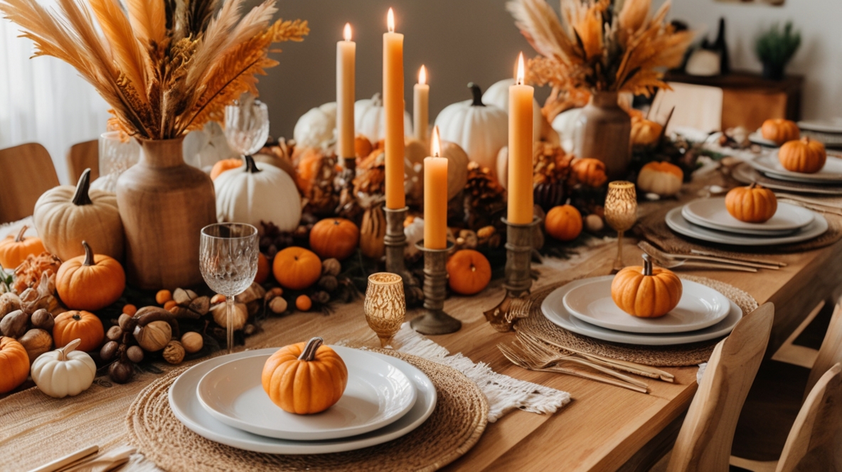 Boho Thanksgiving Table Ideas