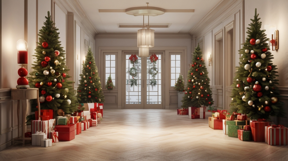 Christmas Decorations for the Hallway