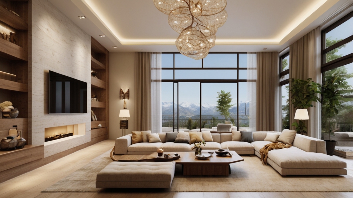 High Ceiling Living Room Ideas