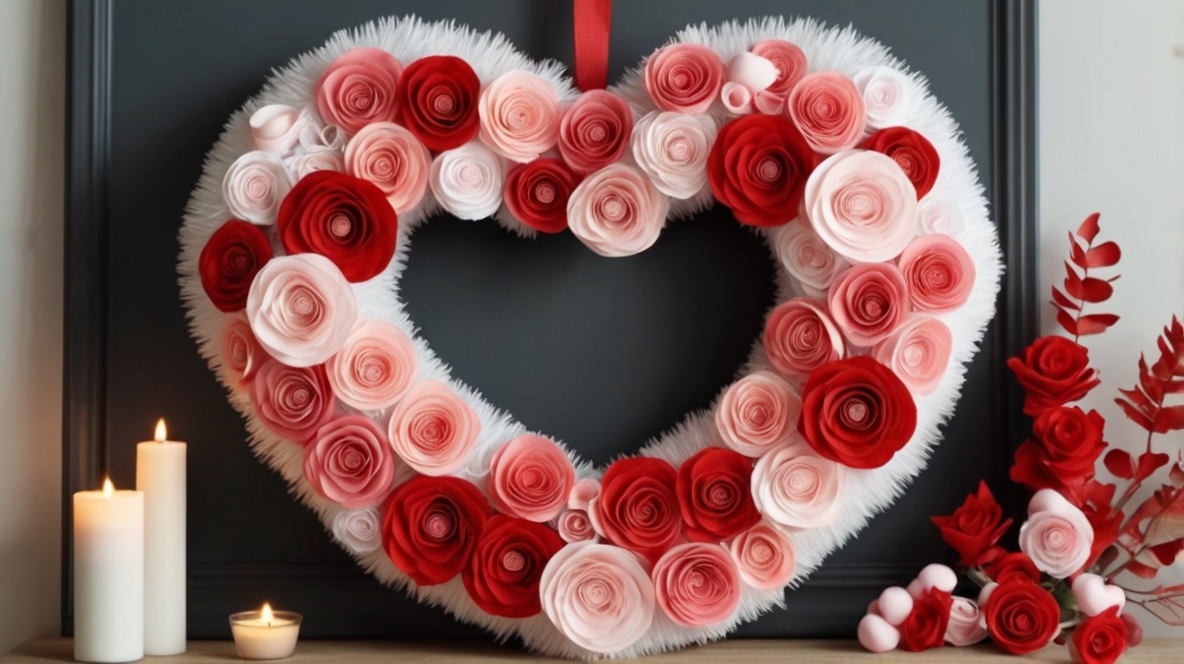 Valentine’s Wreath Ideas